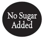 No Sugar Added Merchandising Labels