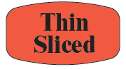 Thin Sliced Merchandising Labels